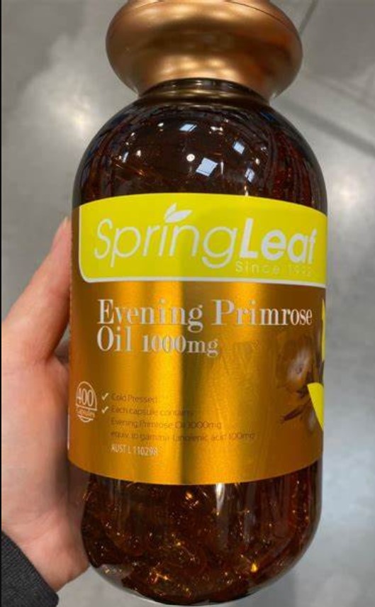 Tinh Dầu Hoa Anh Thảo Evening Primrose Oil 1000mg Spring Leaf (180 Viên)