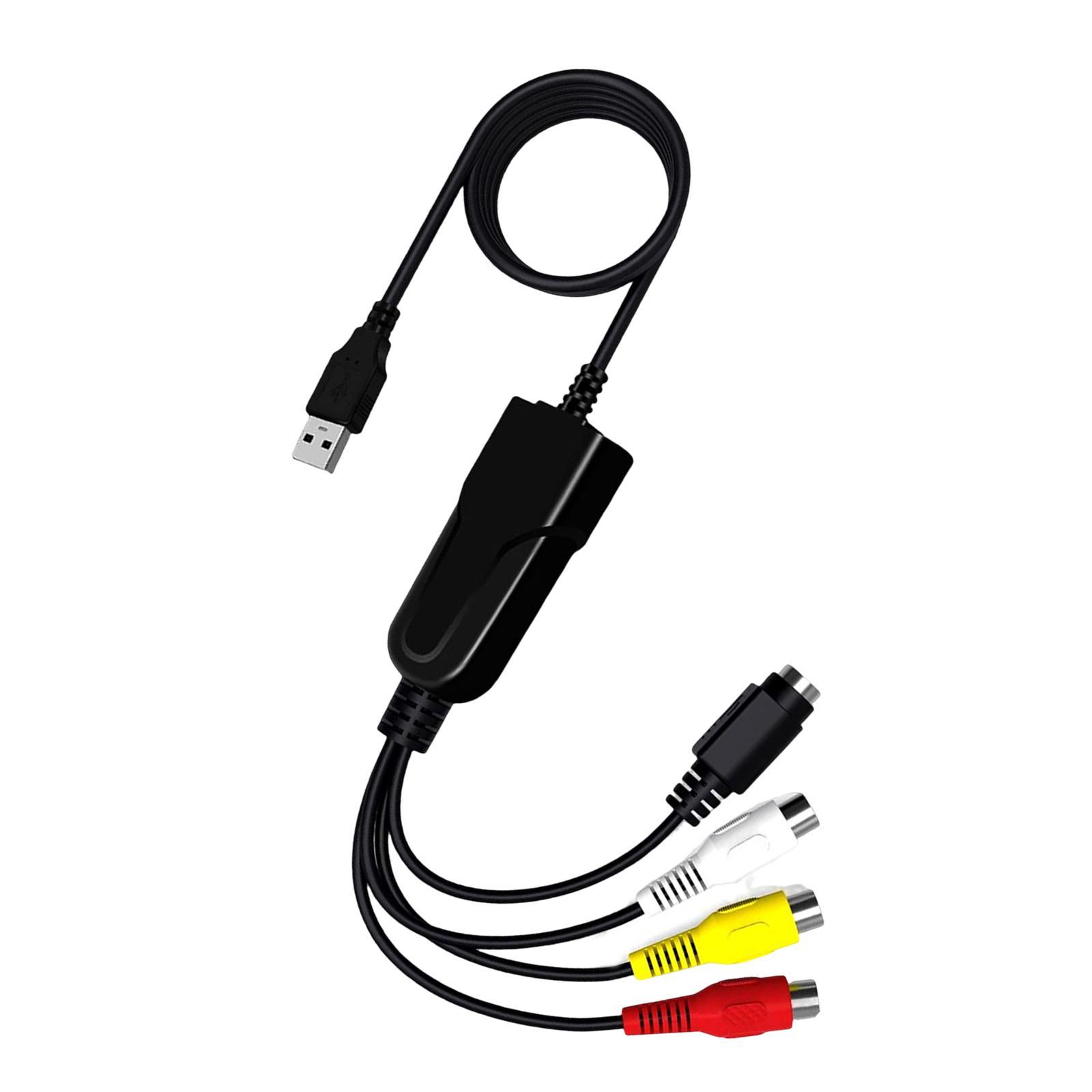 USB 2.0 Audio Video Converter RCA to USB Converter for Windows 7
