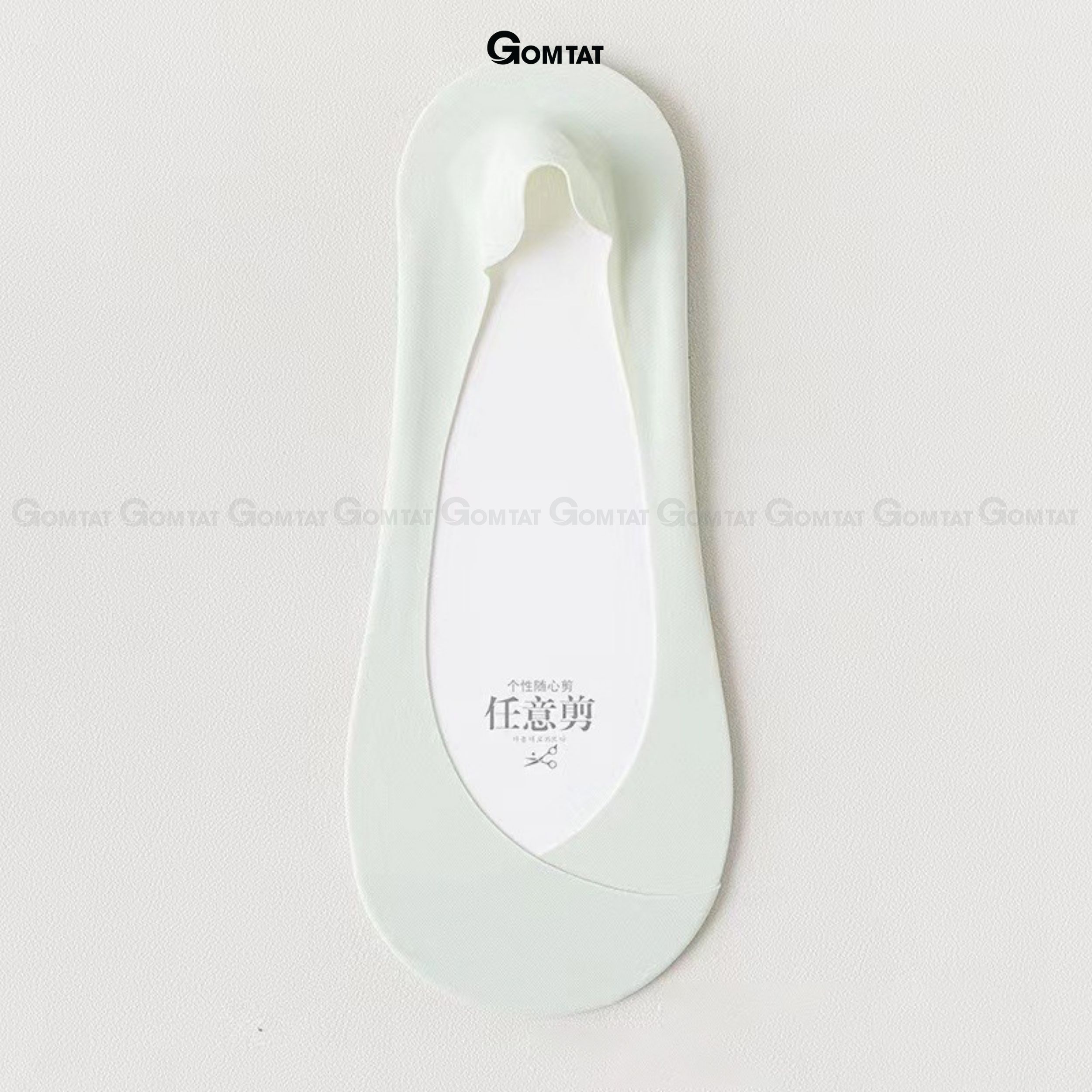 Tất lười nữ nửa bàn chân có đệm cao su chống tuột, vớ mang giày cao gót chất liệu cotton êm chân hút ẩm - SUX-1103-1DOI