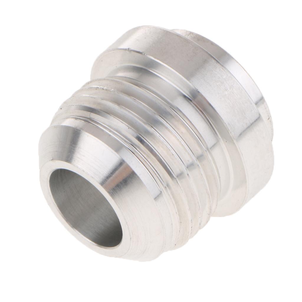 2xUniversal Auto Straight Male Welding on Bung Oil Fuel Hose Fitting Adapter AN10