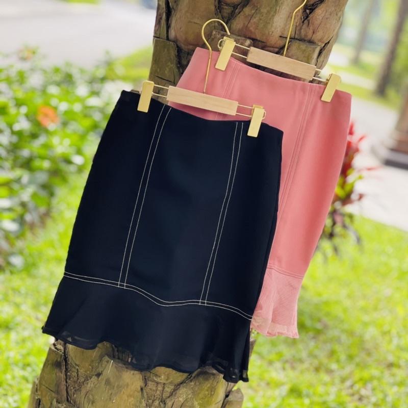Chân váy công sở chất đẹp kiểu dáng độc lạ tôn đôi chân dài dễ phối các loại áo sơ mi
