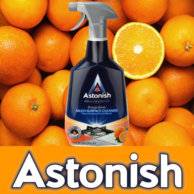 Bình xịt vệ sinh bếp hương cam Astonish