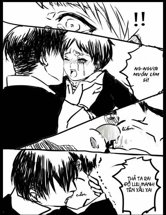 đại chiến titan - doujinshi levieren chapter 18 4