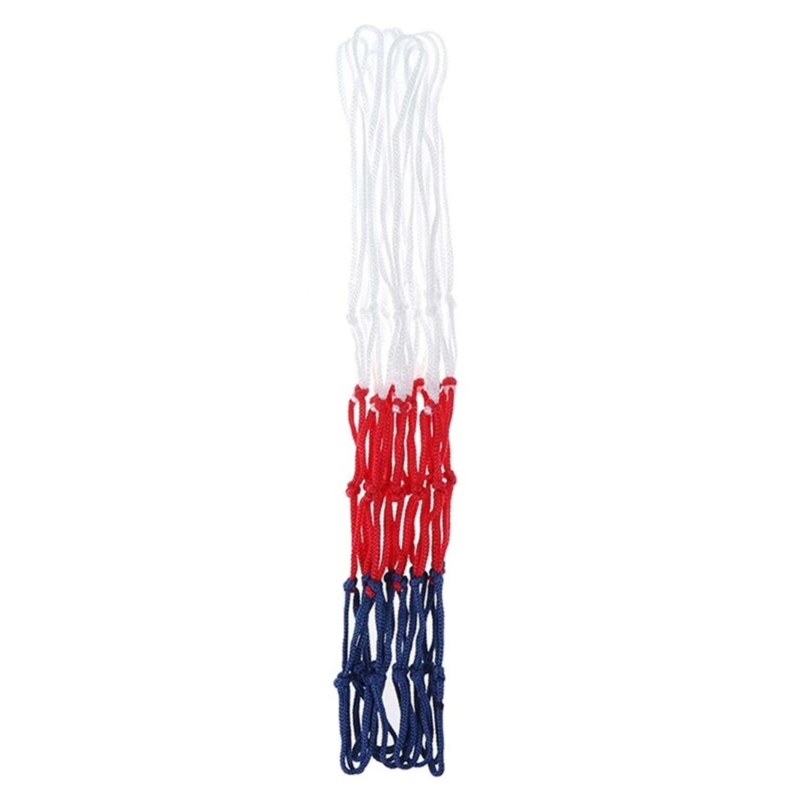 Basketball Net Replacement 12 Loops Basketball Hoop Basketball Court Equipment Net Mesh for Standard Basketball Sport