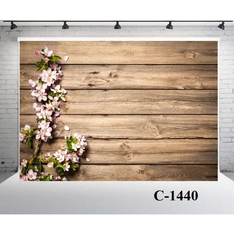 Phông Nền 3D Chụp Ảnh 125x80cm, Phông Vân Gỗ, Phông Vải 3D