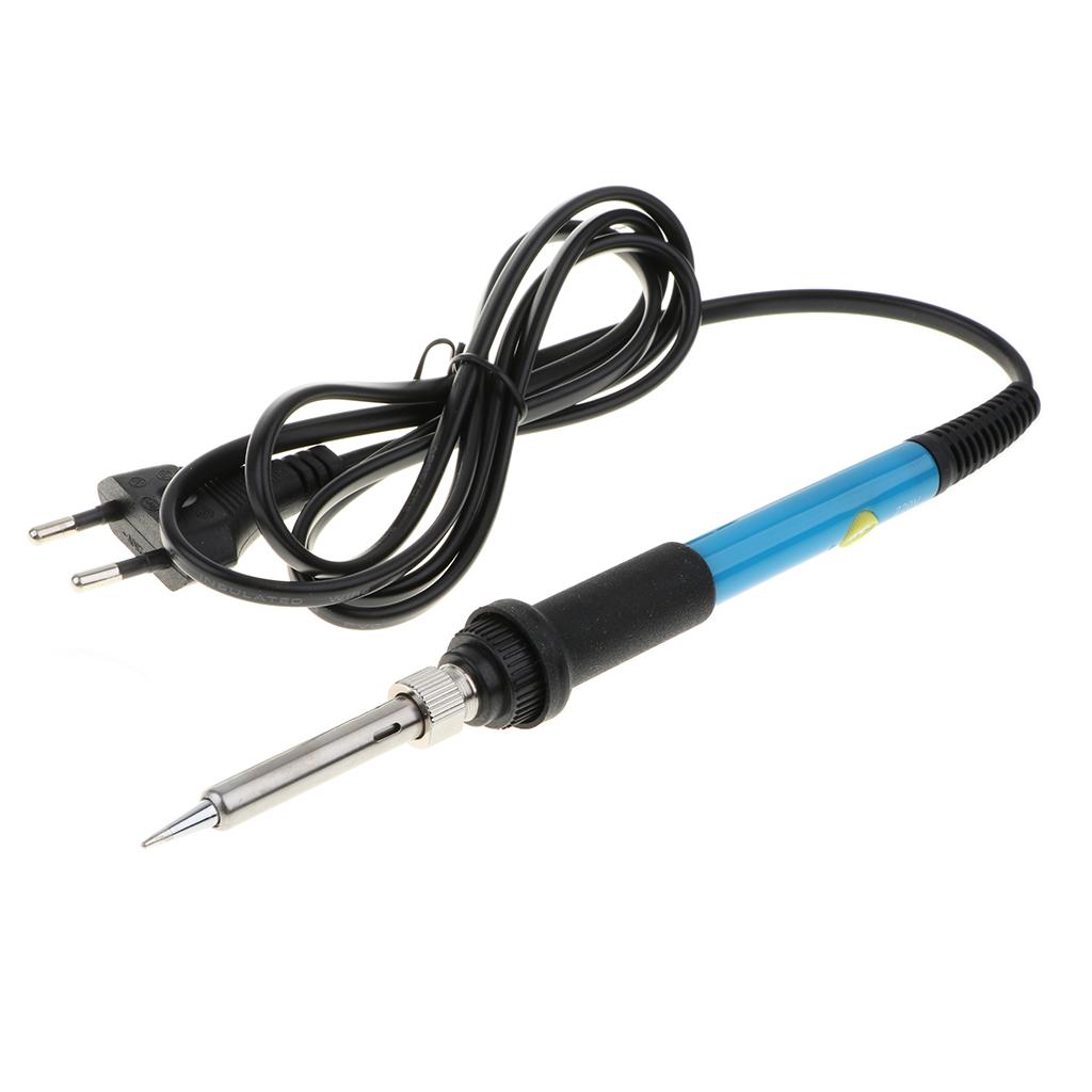 39pcs 60W Adjustable Electric Temperature Welding Soldering Iron Kit EU Plug