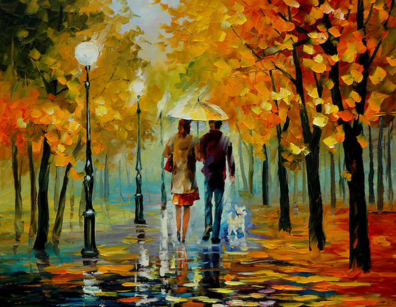 Tranh cao cấp Mùa thu tuyệt vời Model: AZ1-0267