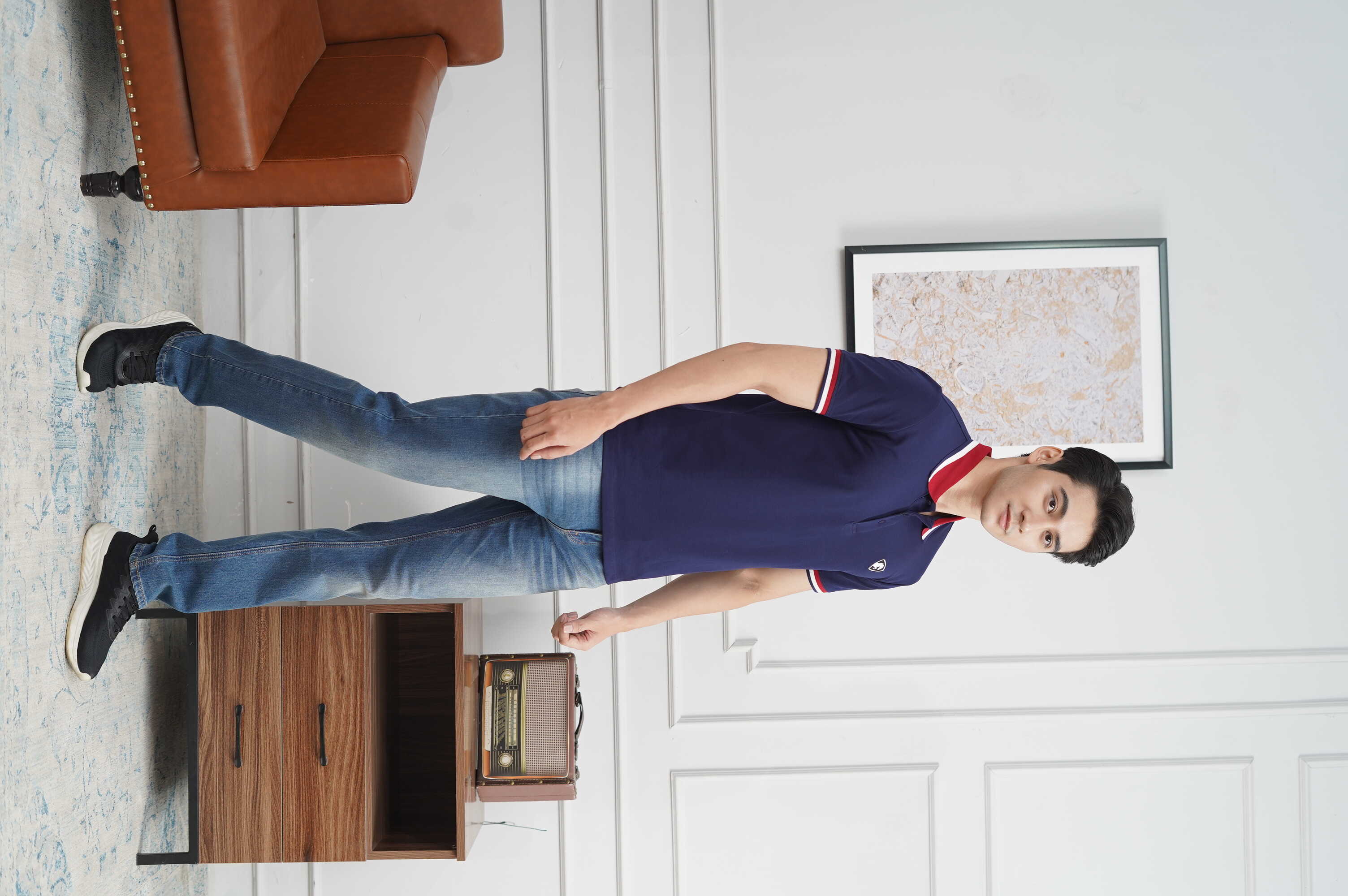 Áo thun Polo nam ngắn tay JONATHAN AP014 vải cá sấu cotton cao cấp, chuẩn form, nam tính, lịch lãm, sang trọng