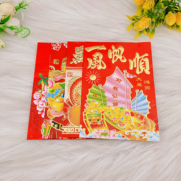 Combo 100 bao lì xì ép kim làm quà tặng tết, 100 bao lì xì giấy mừng tết giá tốt