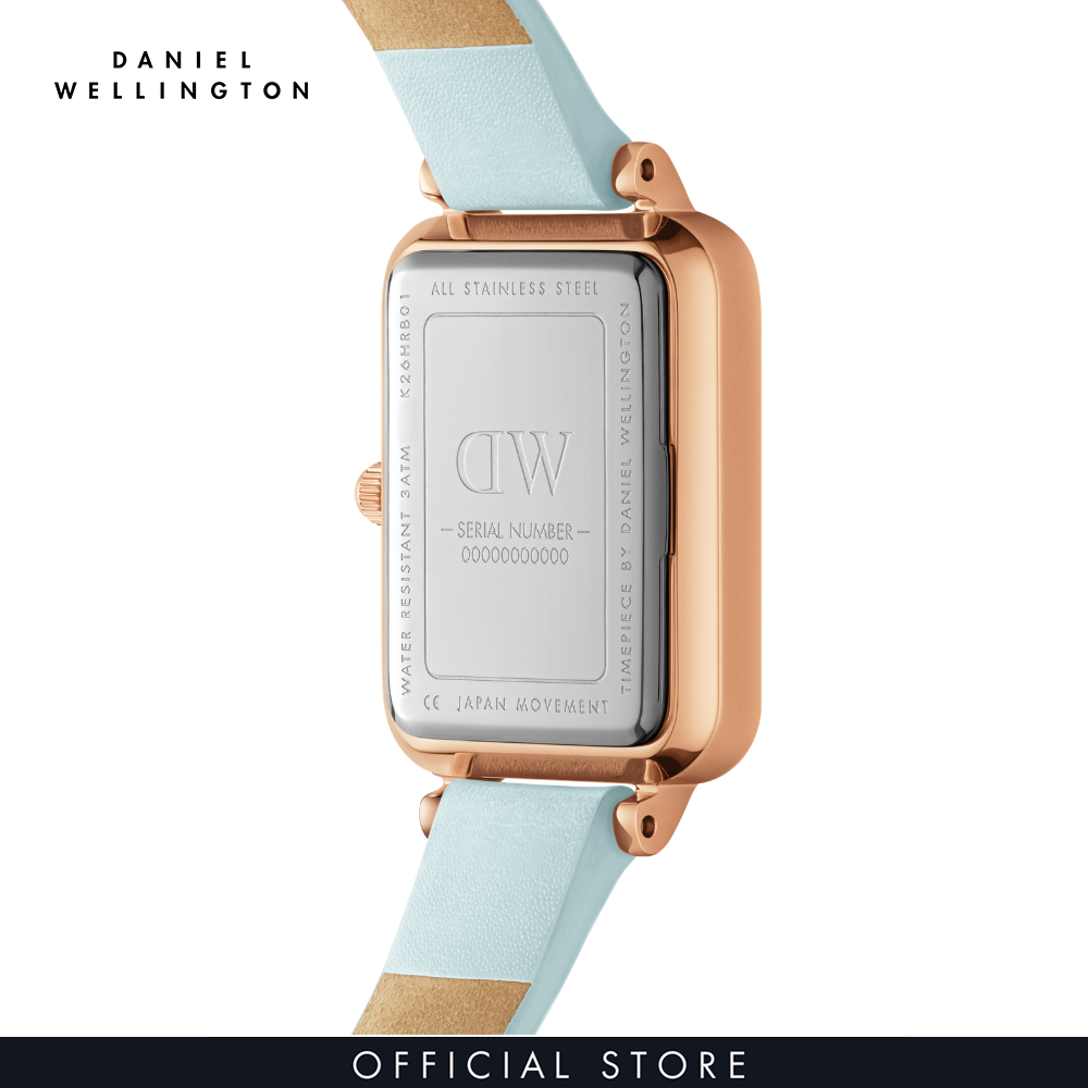 Đồng hồ Nữ Daniel Wellington Dây Da - Quadro 20X26MM DW00100638