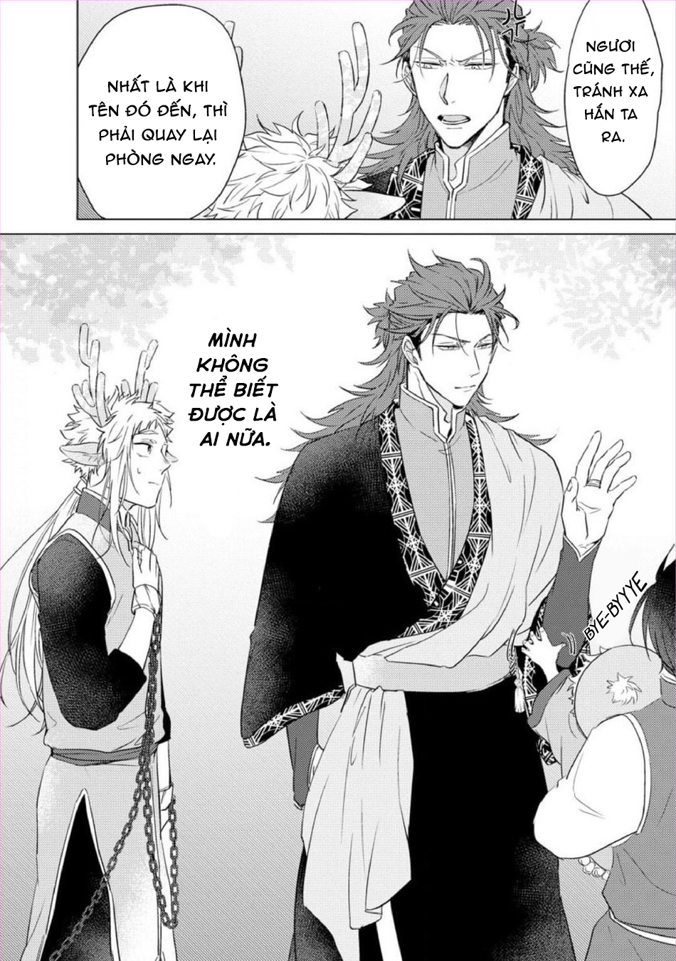 gặp gỡ em, thú nhân màu chàm trắng chapter 2 26