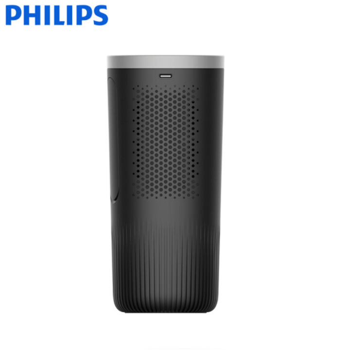 Máy khử mùi, lọc không khí dạng cốc trên xe ô tô Philips GP3601 - Tích hợp 5 công nghệ tiên tiến - HÀNG NHẬP KHẨU