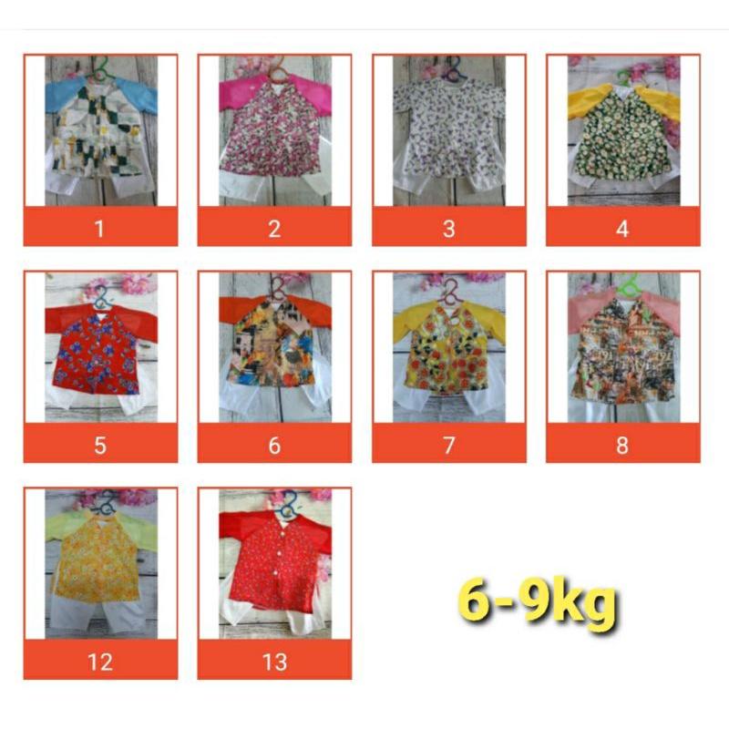 Bộ bà ba cho bé gái 6-35kg