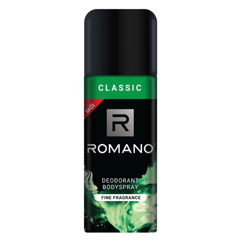 Bộ 3 Chai Xịt Khử Mùi Romano: Classic 150ml+ Attitude 150ml +Vip 150ml+1 dây dầu gội Classic 14 gói