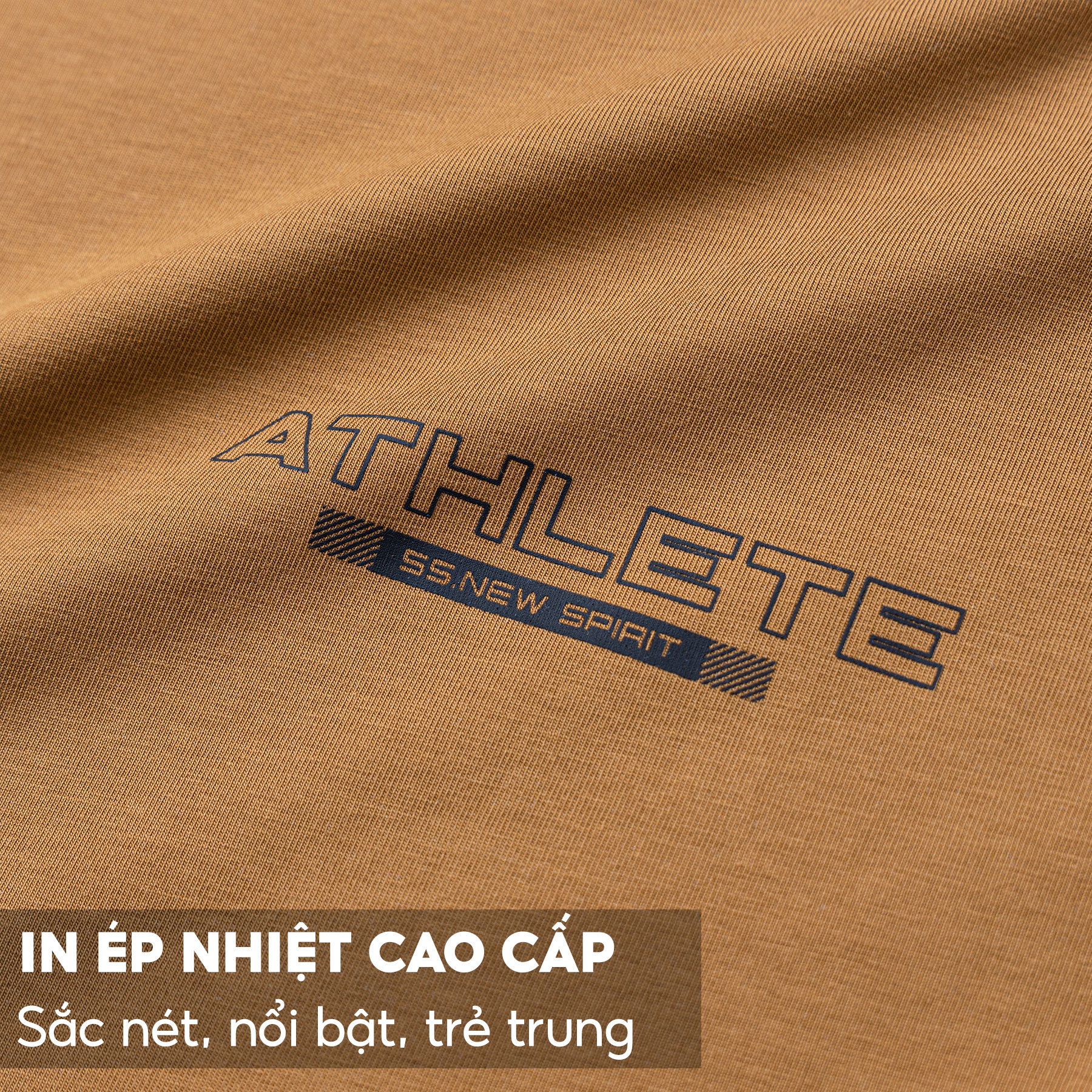 Áo Sát Nách Nam 5S ATHLETE Vải Cotton Siêu Mát, Thấm Hút Cực Tốt, Thiết Kế Thể Thao, Khỏe Khoắn