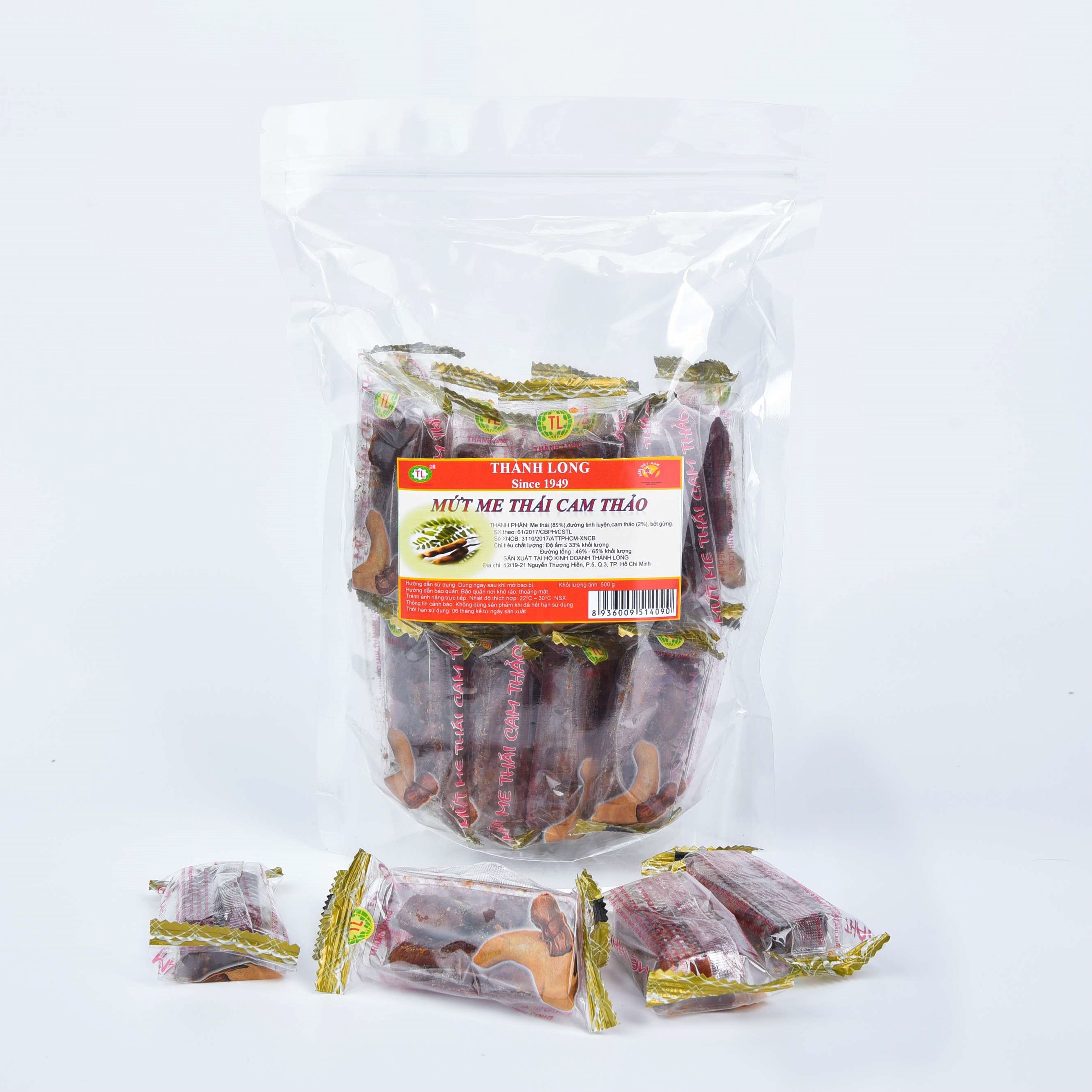 MỨT ME THÁI CAM THẢO THÀNH LONG 200G - VIỆT NAM