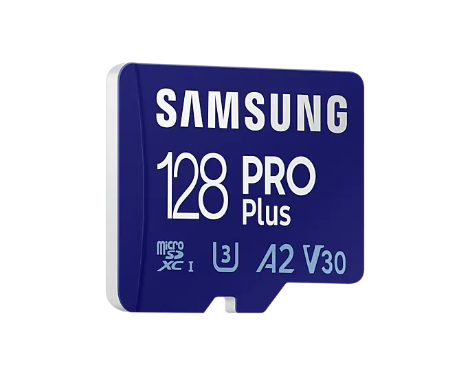 Thẻ nhớ MicroSD Samsung Pro Plus U3 tốc độ tối đa 160MB/s dung lượng 128GB/ 256GB/ 512GB chính hãng