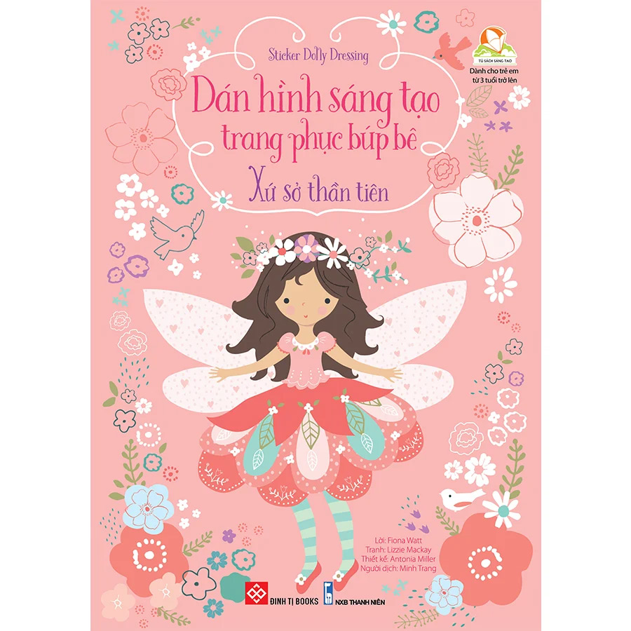 Sticker Dolly Dressing - Dán Hình Sáng Tạo Trang Phục Búp Bê - Xứ Sở Thần Tiên