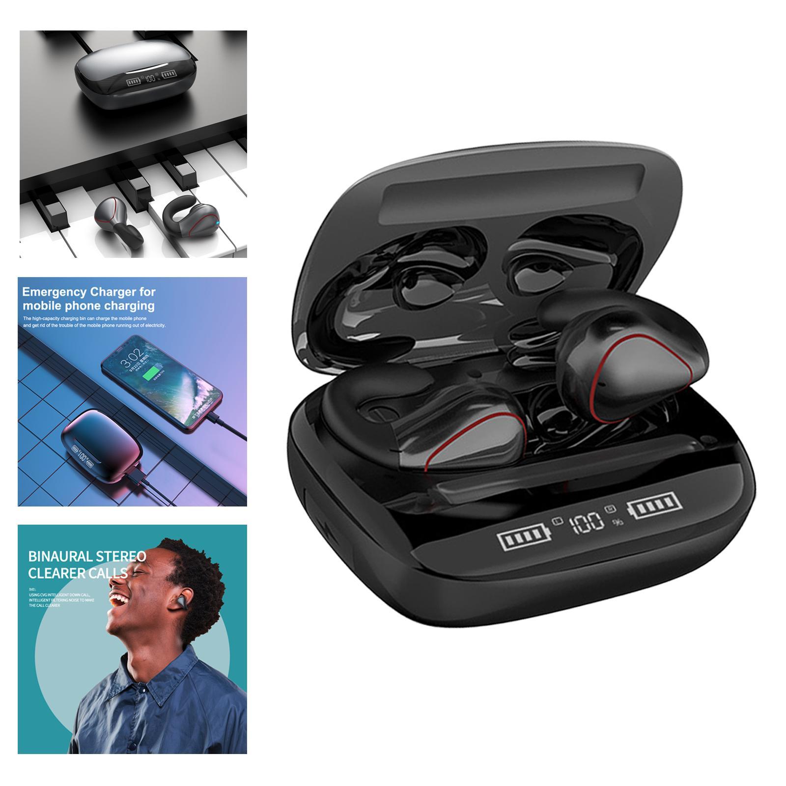 Bluetooth Headset True Wireless Lightweight for All Smart Phones Gaming