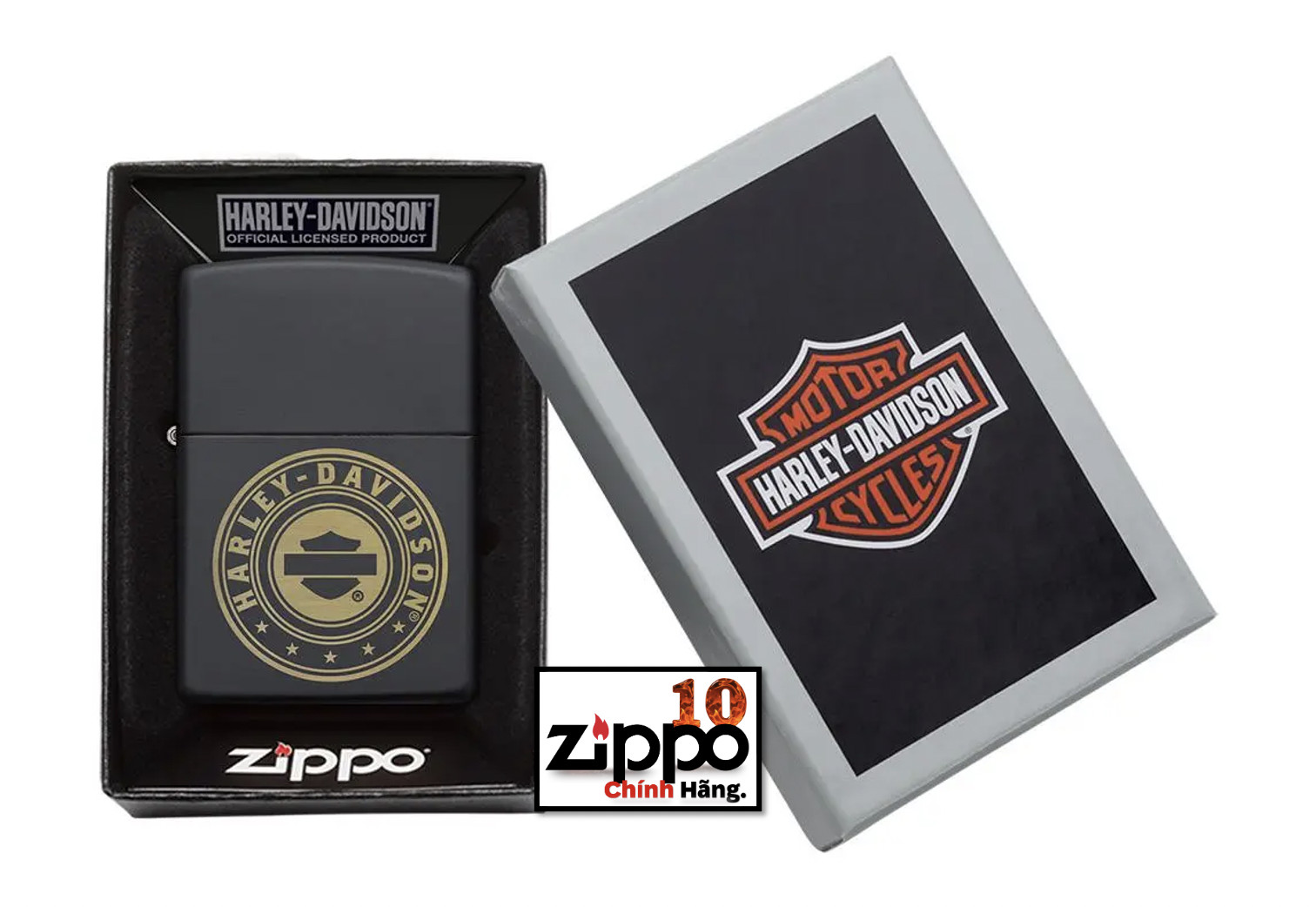 Bật lửa Zippo 49197 Harley-Davidson - Chính hãng 100%