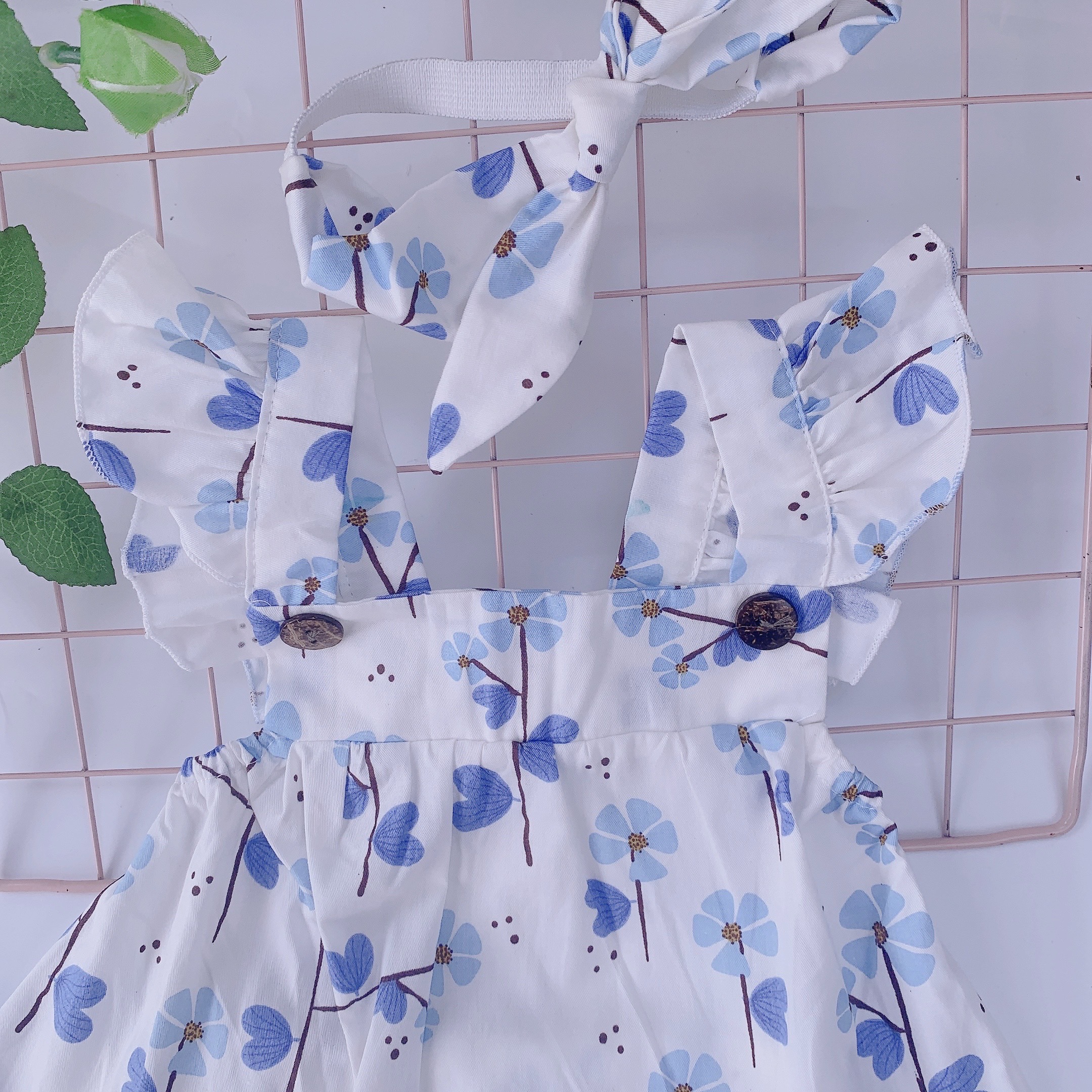 Bodysuit cho bé gái ̣̆ ̀  - NHƯ Ý HOUSE’s-body baby girl- Body voan lụa tím