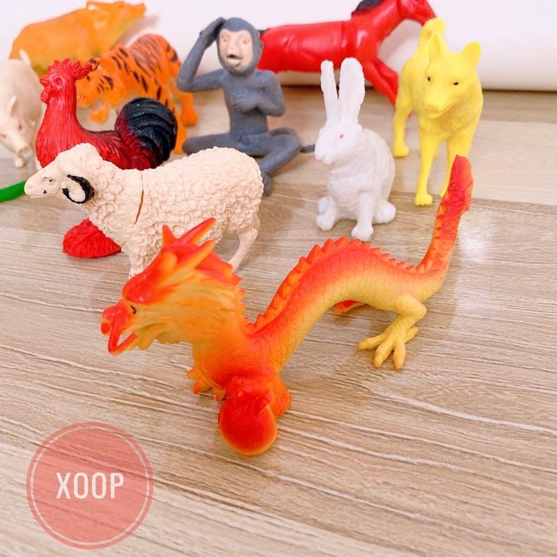 SALE !!! ĐỒ CHƠI ! SÉT 12 CON GIÁP CHO BÉ TRAI BÉ GÁI