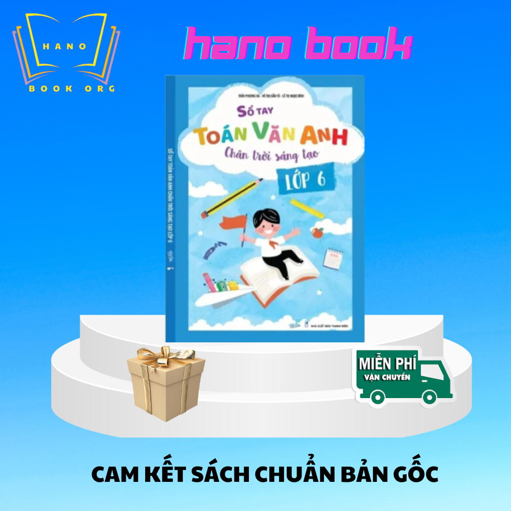 Sổ Tay Toán Văn Anh Lớp 6 (Kết Nối Tri Thức + Chân Trời Sáng Tạo) Sổ Tay Sketchnote Toán Văn Anh