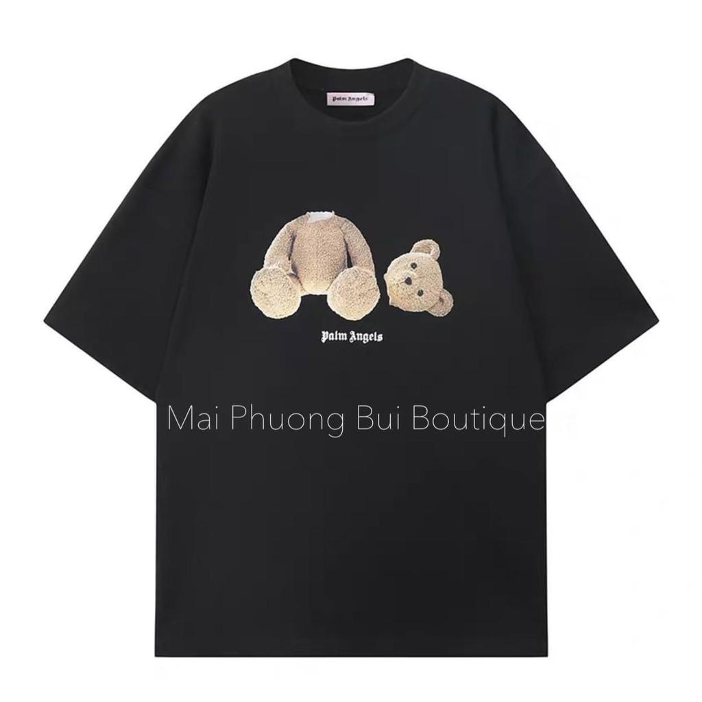 Áo Thun Rộng Gấu Nâu Tay Lỡ UNISEX
