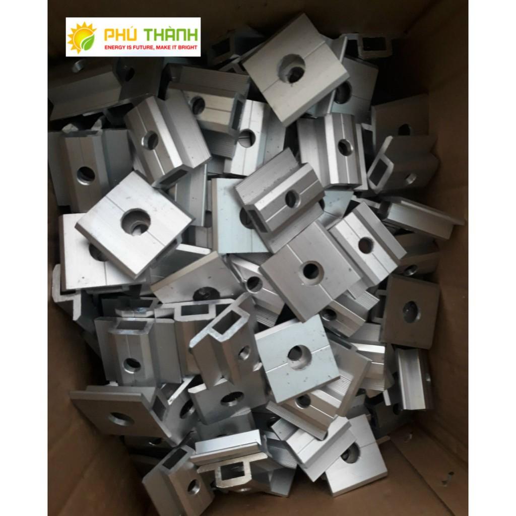Kẹp giữa lắp tấm pin mặt trời, bằng nhôm hợp kim AL6005-T5