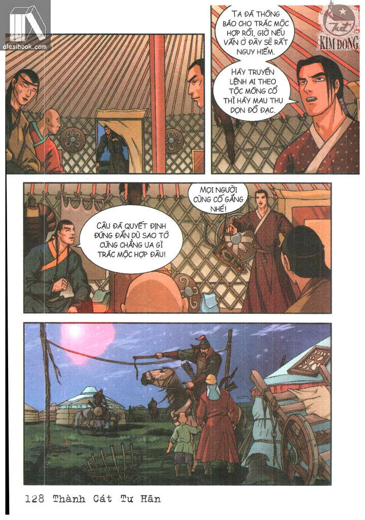 thành cát tư hãn chapter 34 19