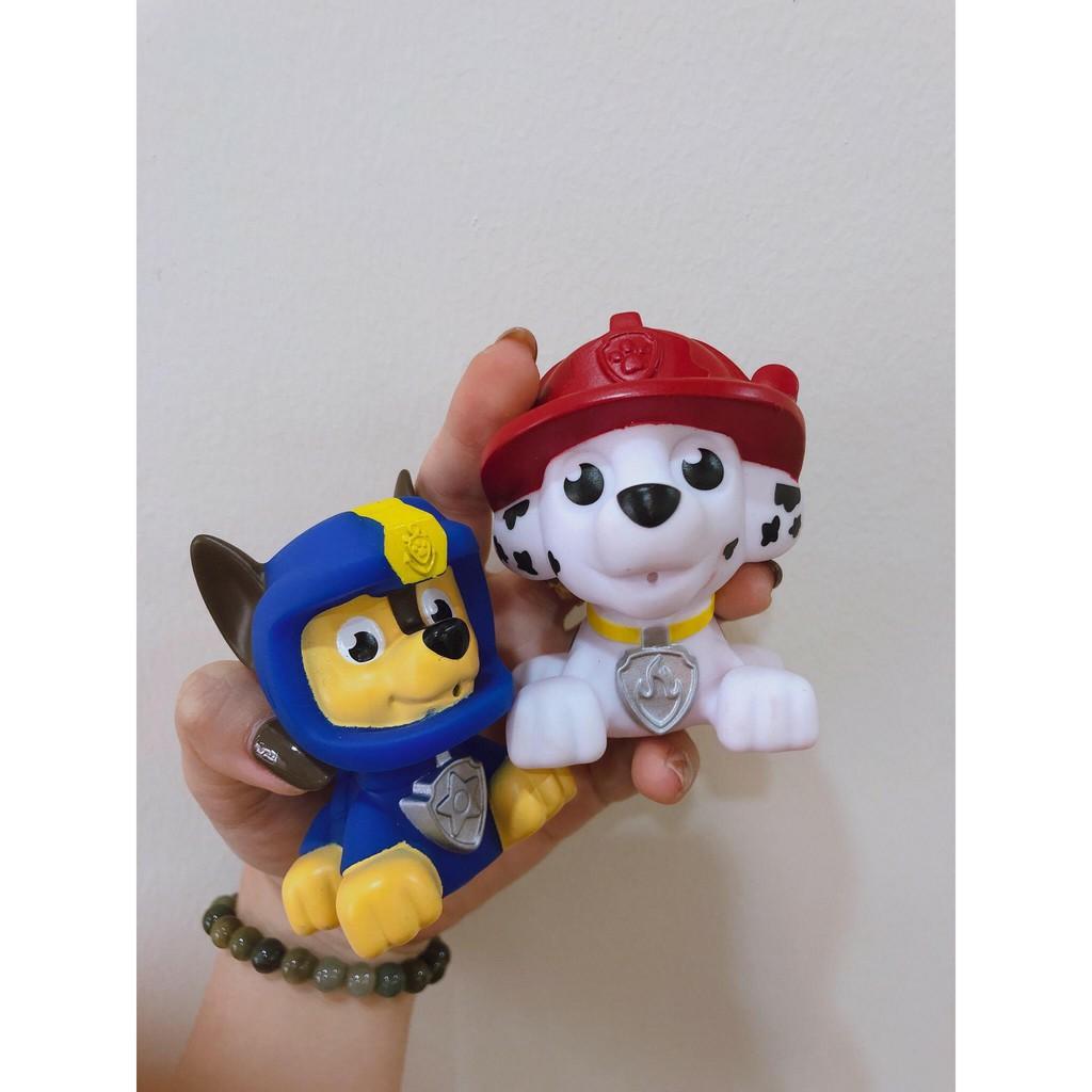 Bộ Paw Patrol Những Chú Chó Cứu Hộ Bằng Cao Su Phun Nước - Đồ Chơi Nhà Tắm