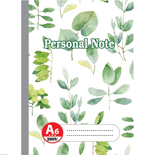 Lốc Sổ may gáy A6 - A5 Personal Note