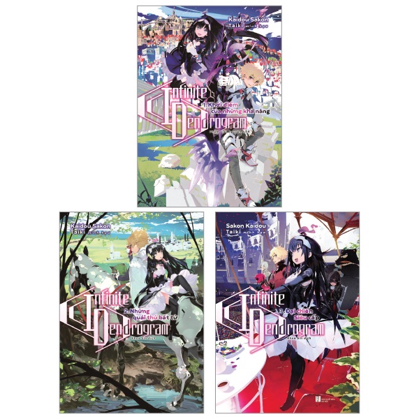 Combo Sách Infinite Dendrogram - Tập 1 + 2 + 3  - NNA