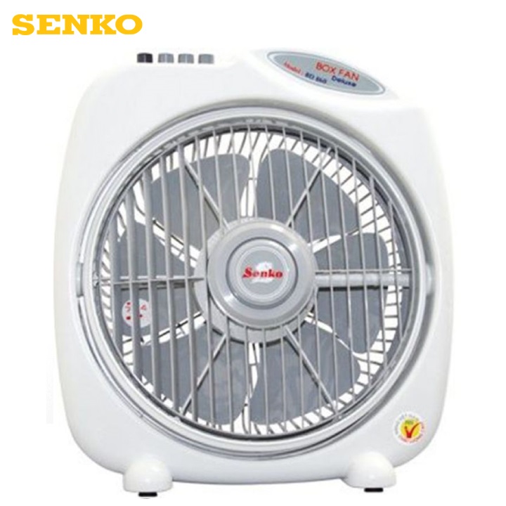 Quạt bàn đảo 5 cánh 40W Senko BD1010 - Giao màu ngẫu nhiên - Hàng chính hãng