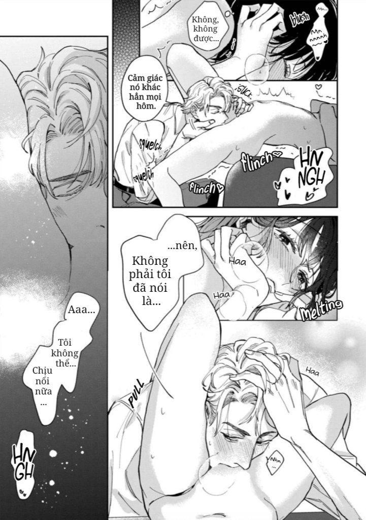 tôi không thể chỉ biết yêu thôi - cấp trên hay soi mói và cấp dưới nghiện mùi chapter 4.2 12