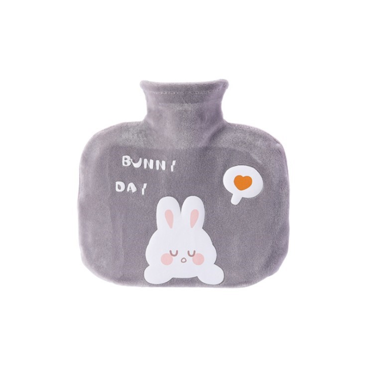 Túi chườm lông mịn 2 lớp Thỏ Bunny - 19.5x19cm