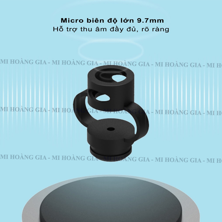 Microphone mini cầm tay không dây Yue Mi - YMMKF007 kết nối Bluetooth - Hàng chính hãng