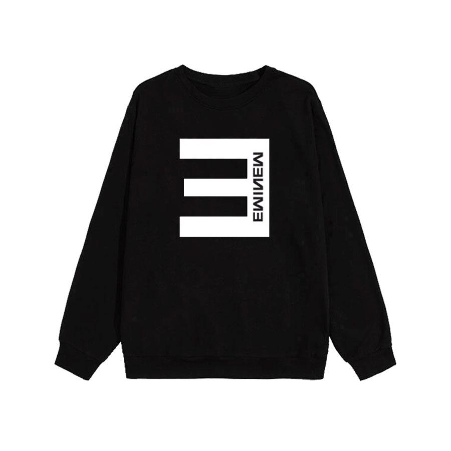 Sweater Unisex Form Rộng logo Eminem - Áo Nỉ Hiphop Dài Tay Thời Trang Nam Nữ - Beshine Store