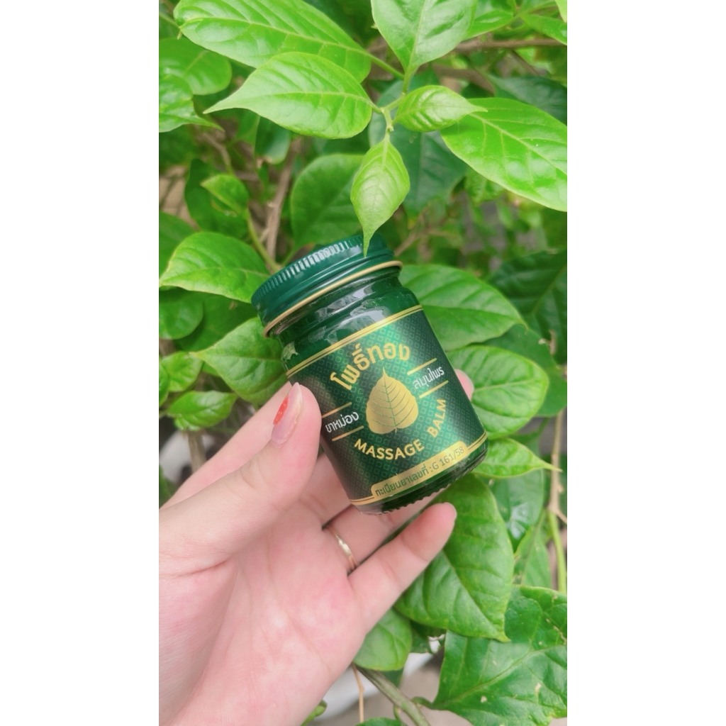 Dầu bồ đề Thái Lan Massage Balm - ￼Dầu Cù Là Dầu Lăn Dầu Gió Lá Bồ Đề Nội Địa Thái Lan