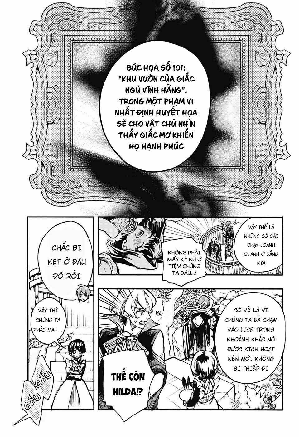 những bức họa quái dị của phù thủy chapter 16 33