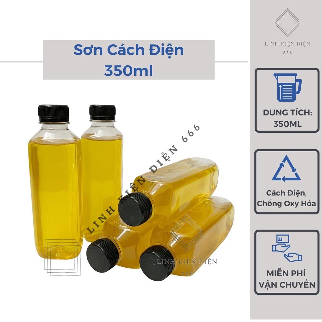 Sơn Cách Điện 350ml Keo Cách Nhiệt Vecni Cách Điện Quấn Biến Áp Quấn Motor