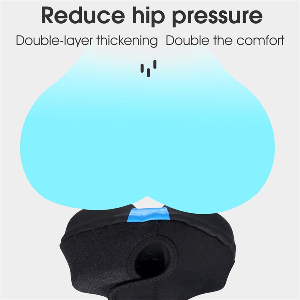 Yên xe đạp WEST BIKING da PU silicone có đêm nắp MTB chống thấm nướcc