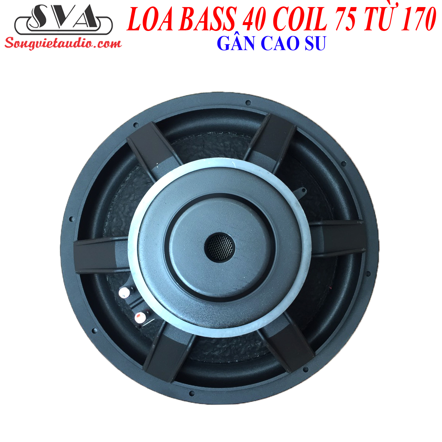 BASS 40 COIL 75 TỪ 170 CHUYÊN SUB - GÂN CAO SU