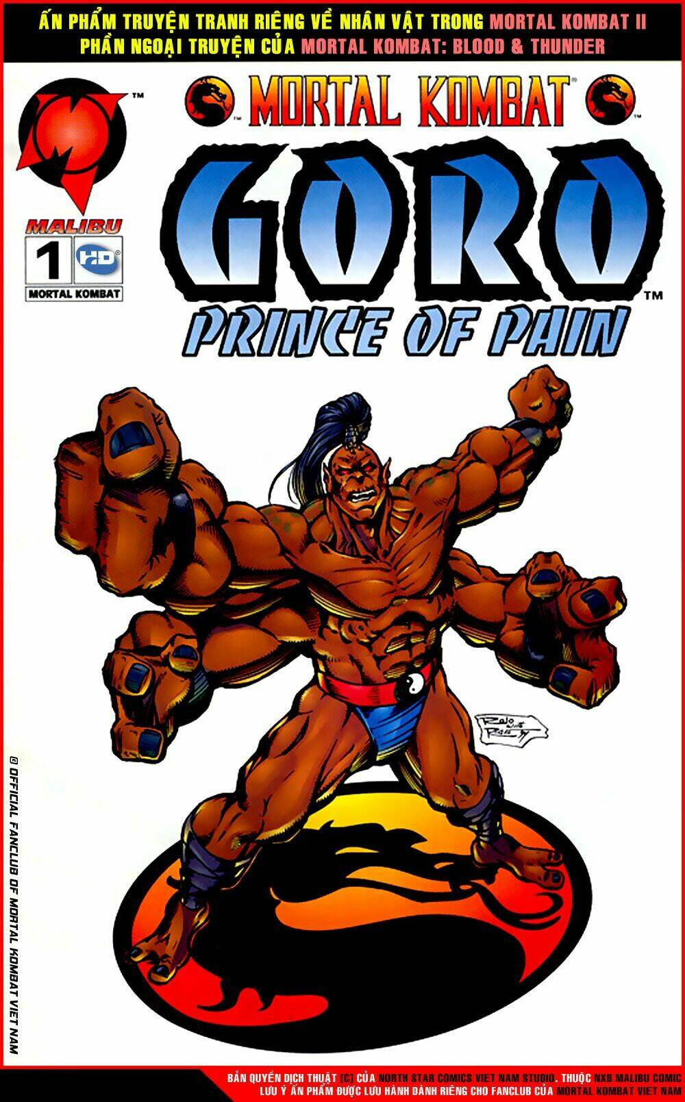 mortal kombat malibu comic chapter 1 1