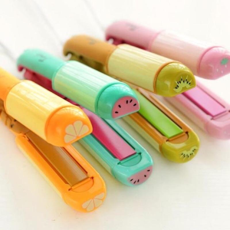 Máy Làm Tóc Mini Kemier Với 2 Tính Năng Uốn & Duỗi Summer Fruit