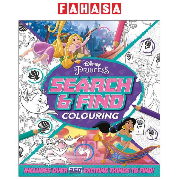 Disney Princess: Search &amp; Find Colouring