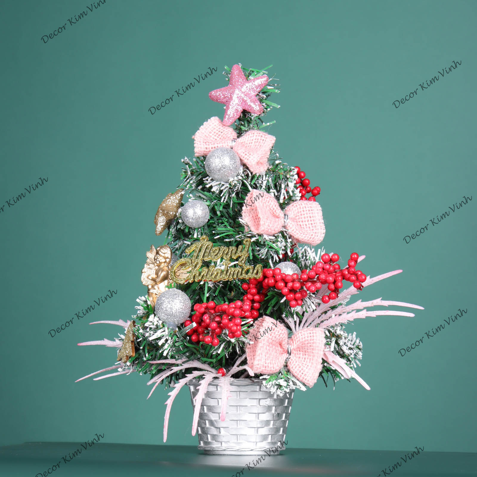 Cây Thông Nhí 3TN04 Cây Thông 30cm Trang Trí Giáng Sinh Cây Thông Noel