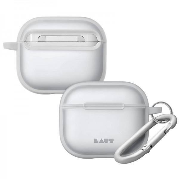 Ốp Airpod LAUT Huex Cho Airpod 3 Chất Liệu Cao Cấp Phủ Cao Su Bảo Vệ Toàn Diện Kèm Móc Treo Kim Loại -Hàng chính hãng