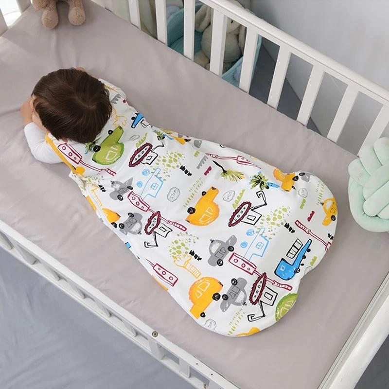 Hoạt Hình Cho Bé Túi Ngủ Trẻ Em Cotton Bao Sleepbags Cho Mùa Đông Ấm Áp Mềm Mại Ngủ Bao Cho Trẻ Em Bé Trai Bé Gái Túi Ngủ
