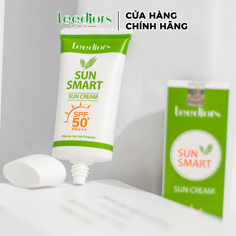 Kem chống nắng Leediors  Sun Smart SPF 50+ Bảo Vệ Da  LD01